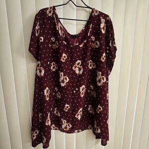 Torrid hi/lo blouse